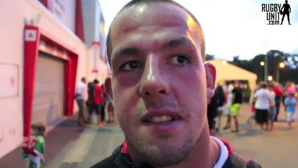 Interview Joueurs après Biarritz - Montpellier