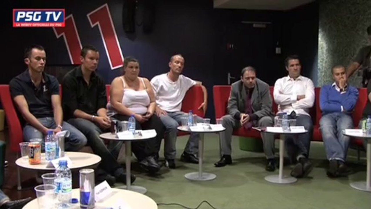 Robin Leproux rencontre les supporters