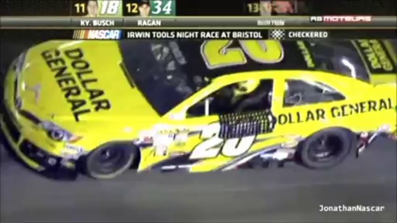Finish Bristol 2013 NASCAR Sprint Cup