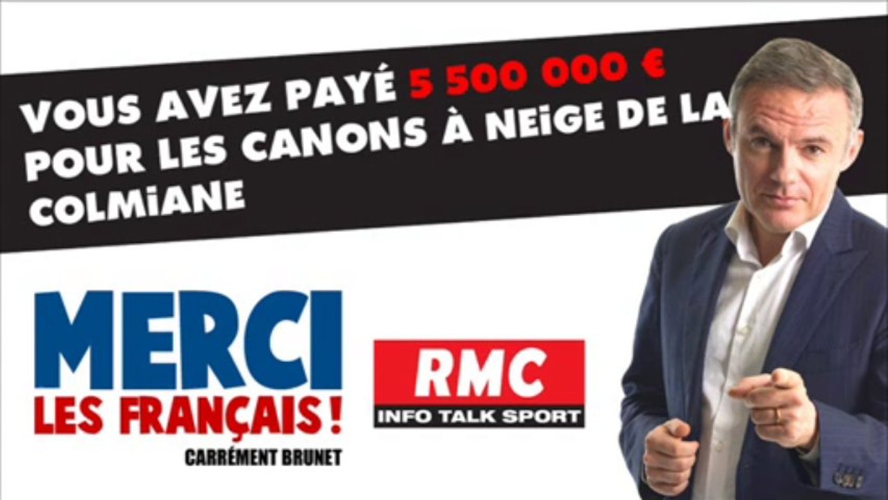 5 500 000 € pour les canons à neige de Colmiane - Merci les Français avec Eric Brunet