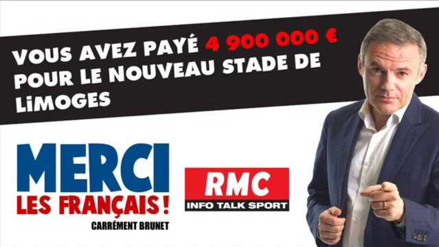 4 900 000 € pour le nouveau stade de Limoges - Merci les Français avec Eric Brunet