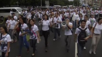 Filipinos rally against pork spending