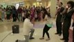 Marriage Proposal Turned Bad At A Mall In Dubai. The girls is gonna hit the guy!