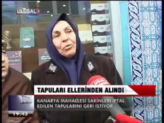 TAPULARI ELLERİNDEN ALINDI.