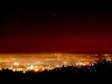 Time lapse: Aerial view of LA city
