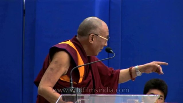 Mussoorie-Dalai lama visit to Woodstock school-part2