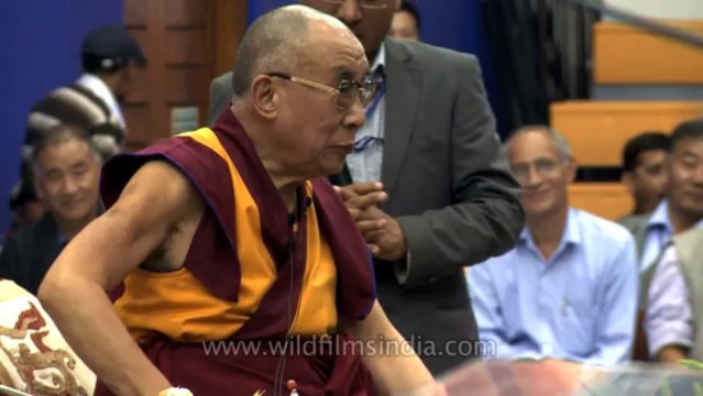 Mussoorie-Dalai lama visit to Woodstock school-part3