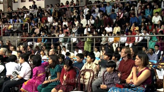 Mussoorie-Dalai lama visit to Woodstock school-part4