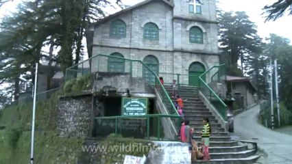 Mussoorie-Dalai lama-Church