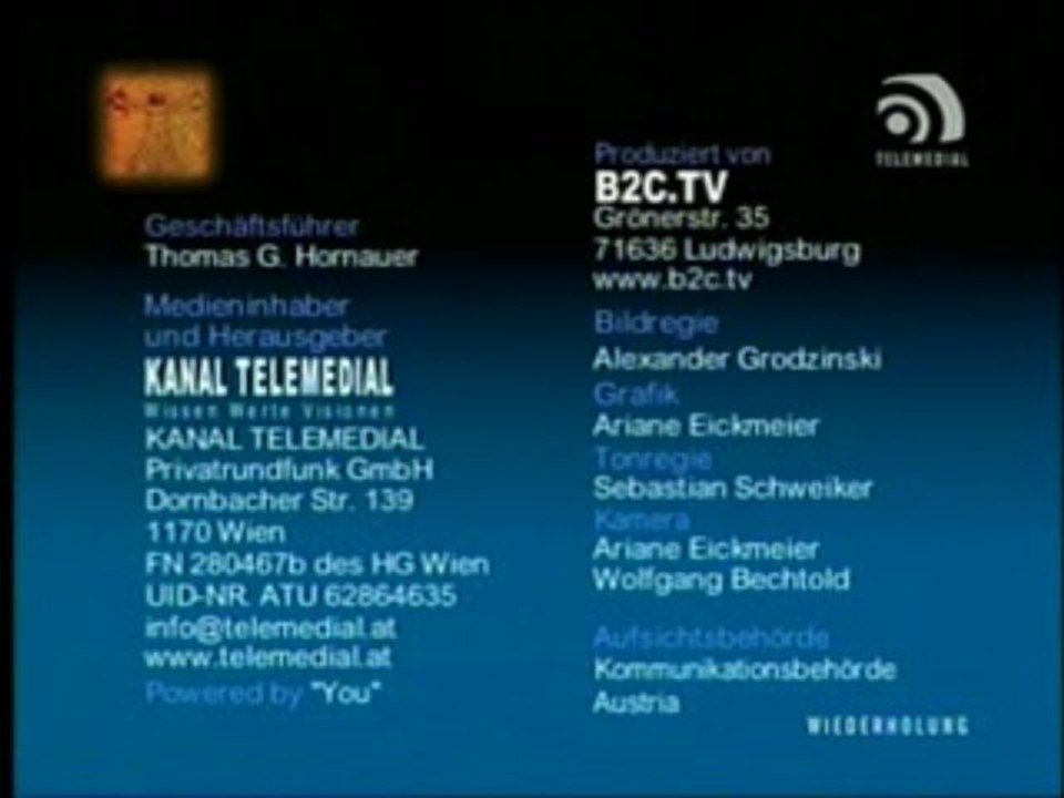Kontaktdaten des Kanal Telemedial