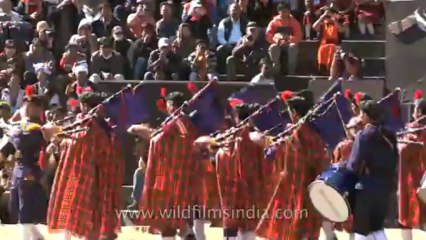 Download Video: Nagaland-Hornbill festival-opening ceremony-17-Nagaland piper