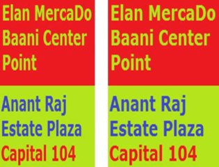 Nisha 9953987615| 9958771358 Elan Mercado Gurgaon-Inspirated