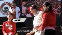 Nagaland-Hornbill festival-Raja chilli eating competition-1