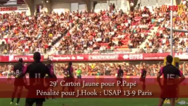 USAP vs Stade Français : le résumé du match
