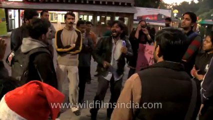 Protest at Delhi Haat-29