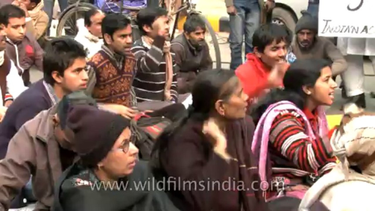Protest at Jantar Mantar-4