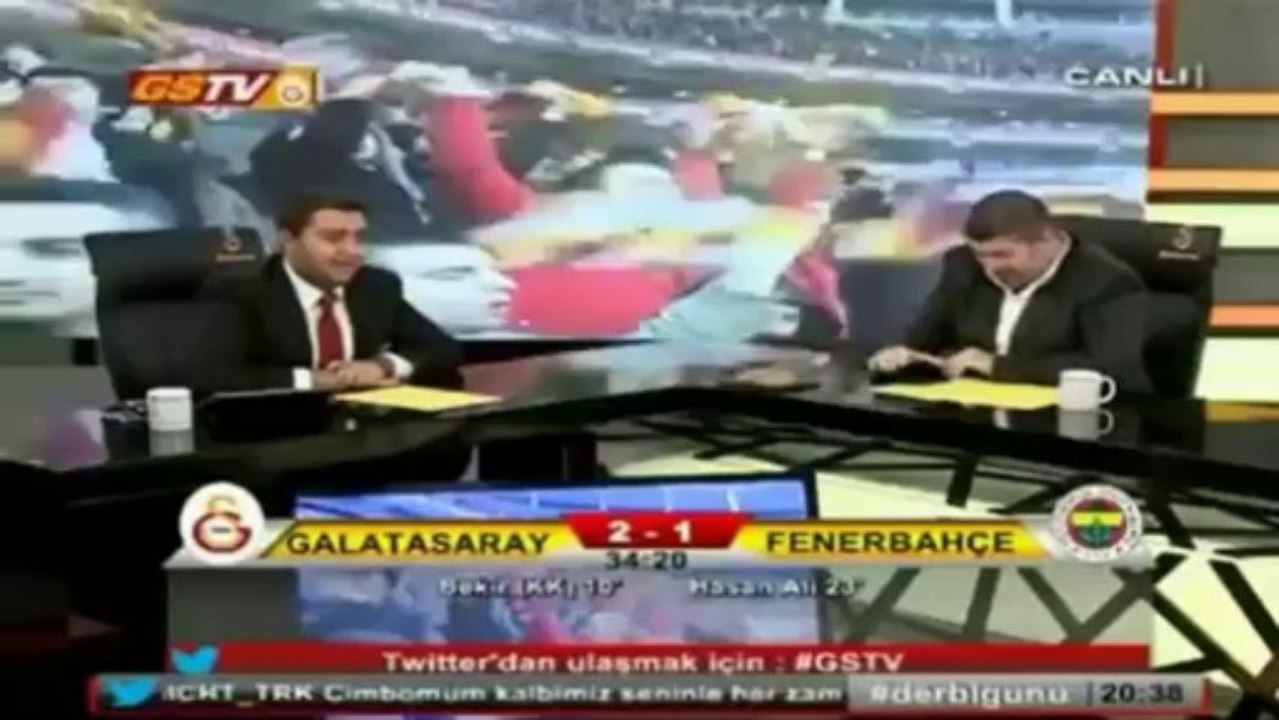 GSTV Canlı Anlatım - Fenerbahçe Maçı Gol Sevinçleri