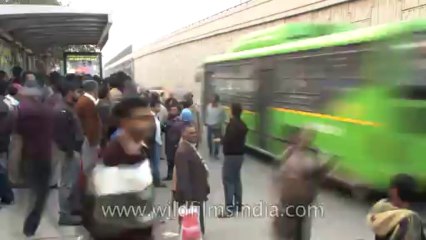 Time lapse at Munirka bus stop-1