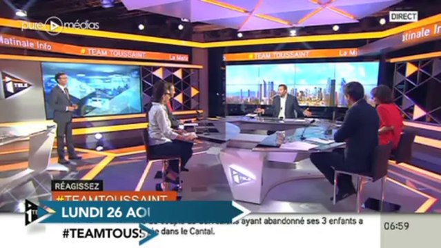 #TeamToussaint avec Bruce Toussaint sur i-Télé