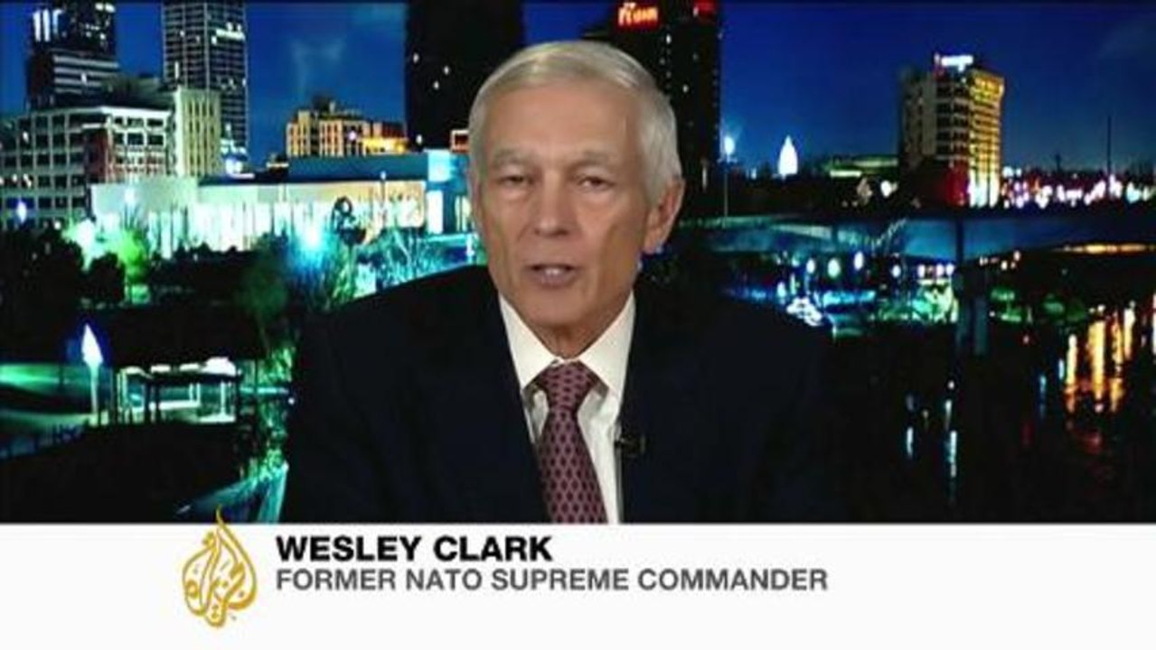 Al Jazeera talks to Wesley Clark on Syria crisis