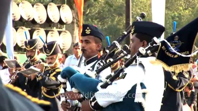 IAF-platinum jubilee-hdv-tape 1-21-Sri lanka air force band