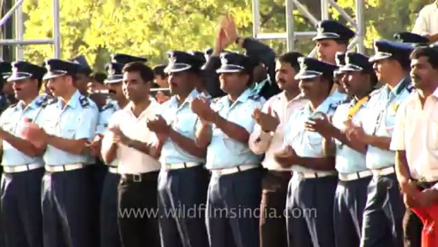 IAF-platinum jubilee-hdv-tape 1-22-Sri lanka air force band