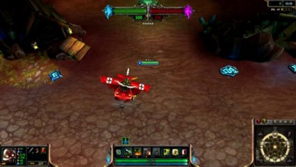 Corki baron rouge - Skin Preview