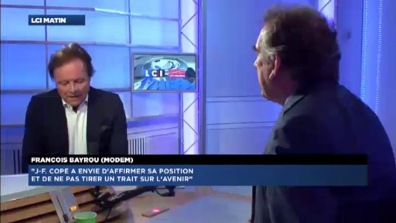 François Bayrou, invité politique de Guillaume Durand avec LCI