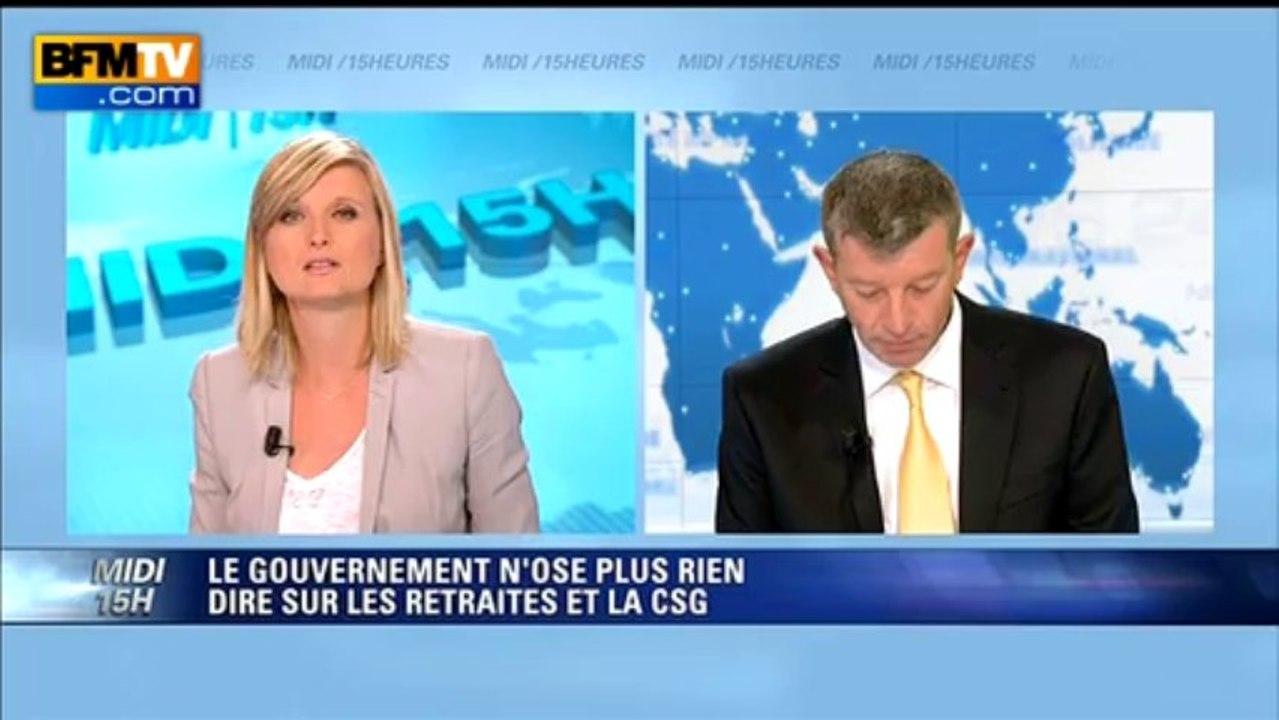 Chronique éco de Nicolas Doze: le gouvernement n’ose plus rien dire sur la CSG - 26/08