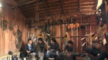 Nagaland-hornbill festival-Angami hut inside