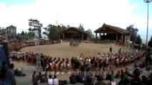 Nagaland-hornbill festival-closing ceremony rehearsal-time lapse