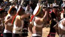 Nagaland-hornbill festival-Zeliang tribe-folk song Mathabu lui-4