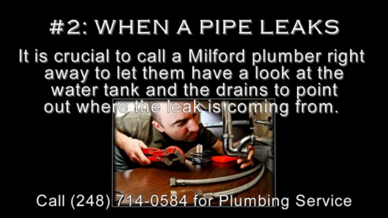 Milford MI Plumbing Service - 3 Tips When to Call - (248) 714-0584