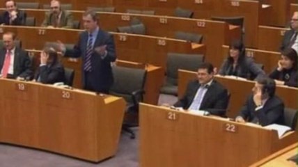 Van Rompuy, serpillière humide selon Farage