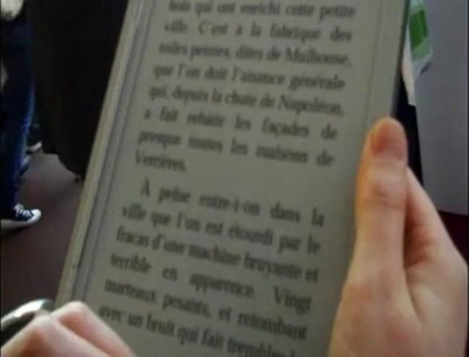 Foire du livre 2010 : le livre électronique