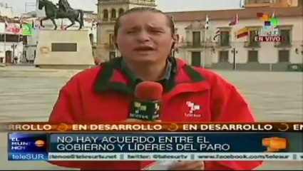 Pdte. Santos desestimó paro nacional en su país