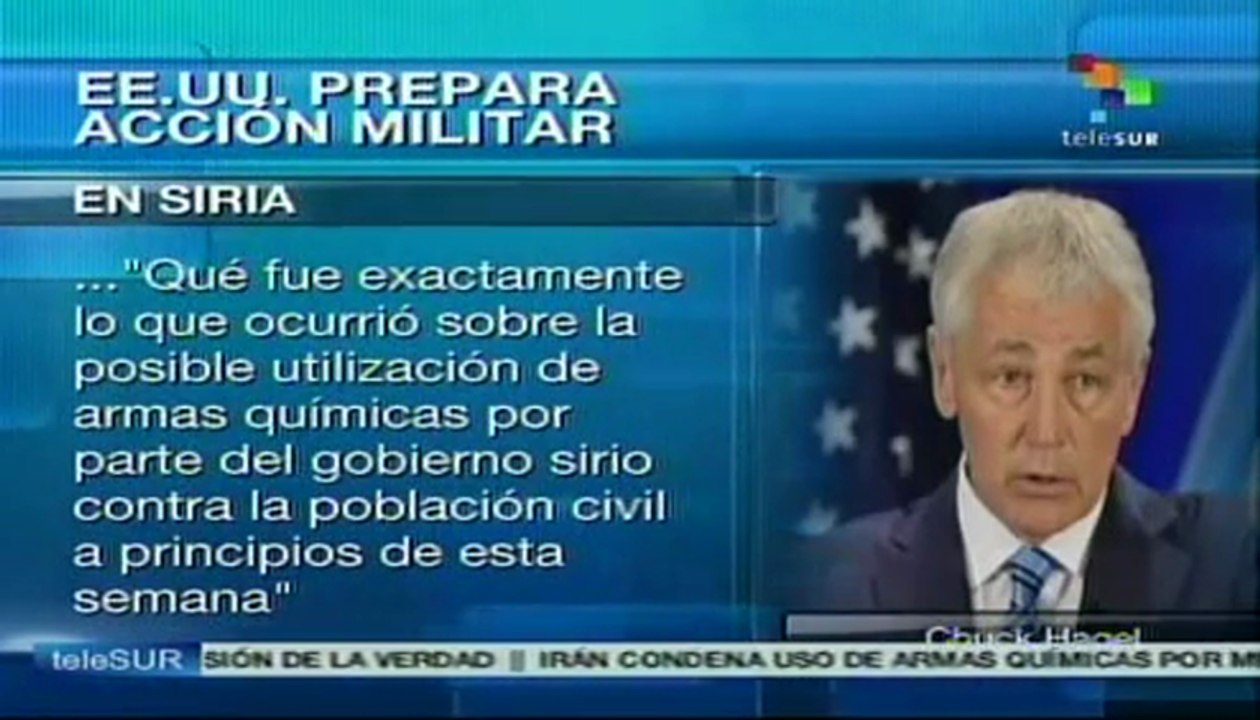 Estados Unidos prepara acciones militares en Siria