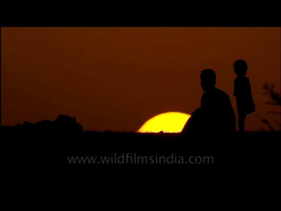 Sun set-rajasthan-2