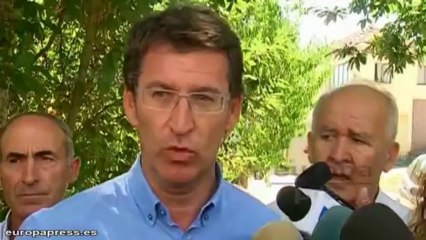 Feijóo pide ayuda para "detectar" a los causantes del fuego