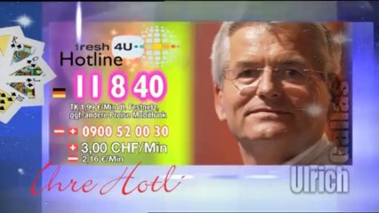 fresh4u Hotline Werbung im DSF am 17.02.2009