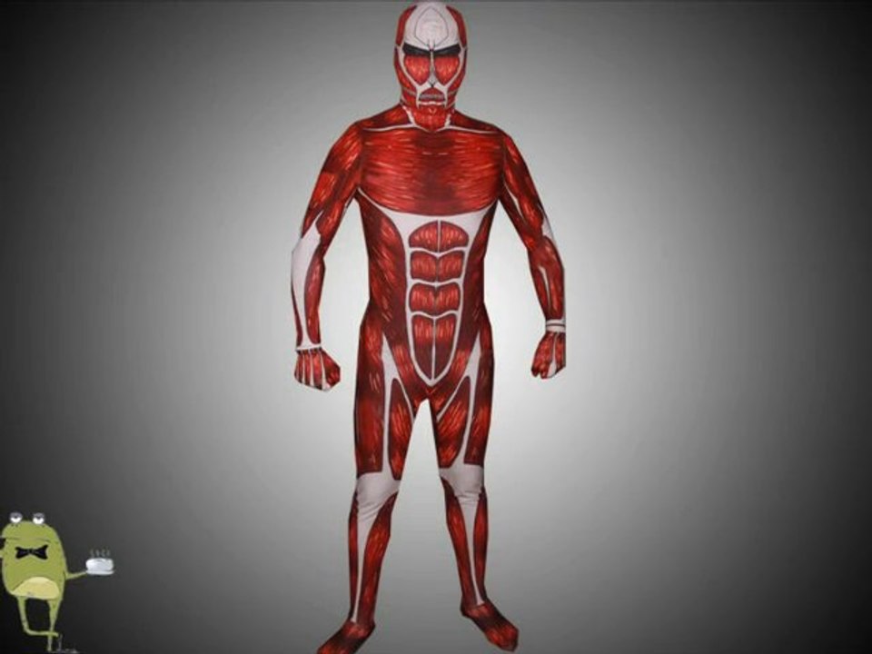 Attack on Titan Colossal Titan Cosplay Suit Costume