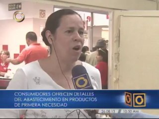 Consumidores ofrece detalles del abastecimeintos en los productos de primera necesidad