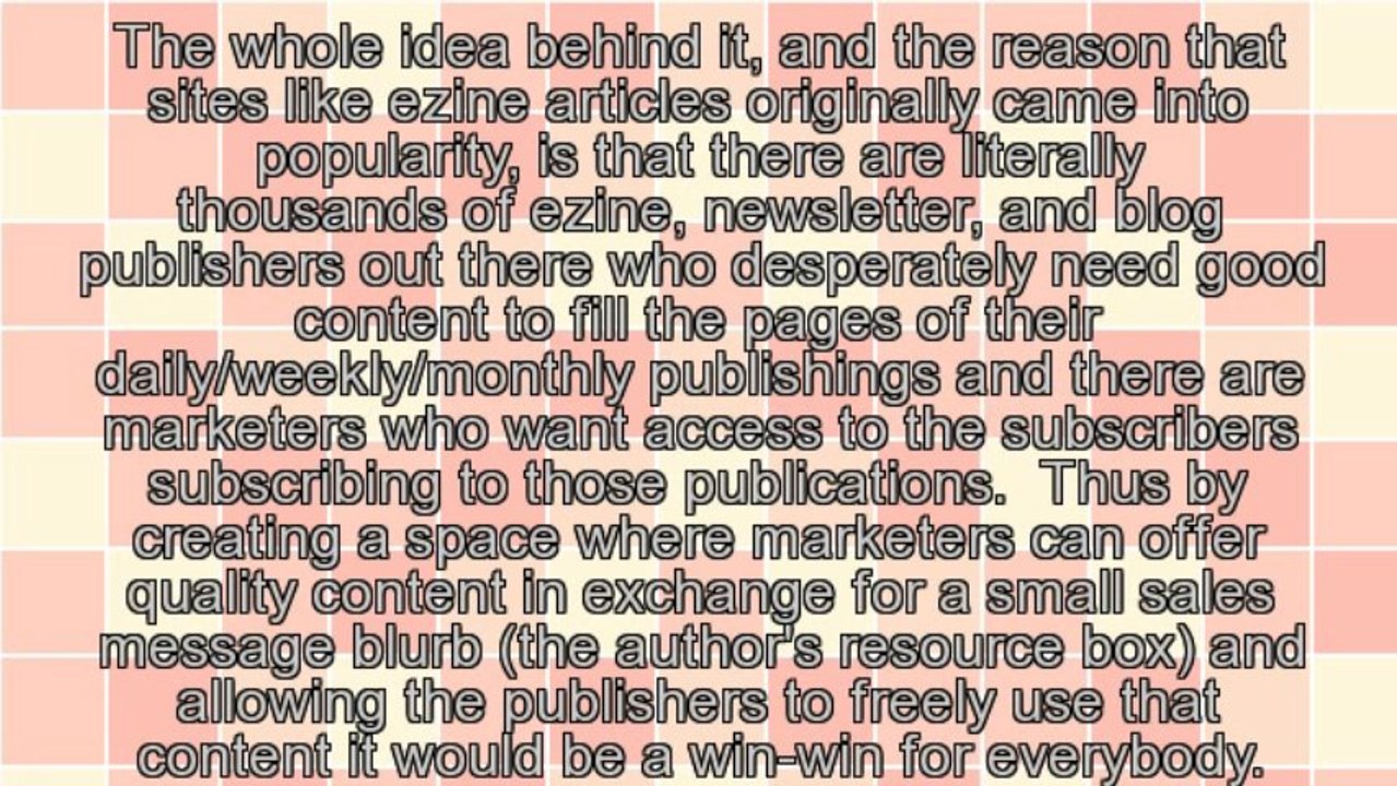 Article Marketing: Using Ezines, Newsletters and blogs to promote you articles