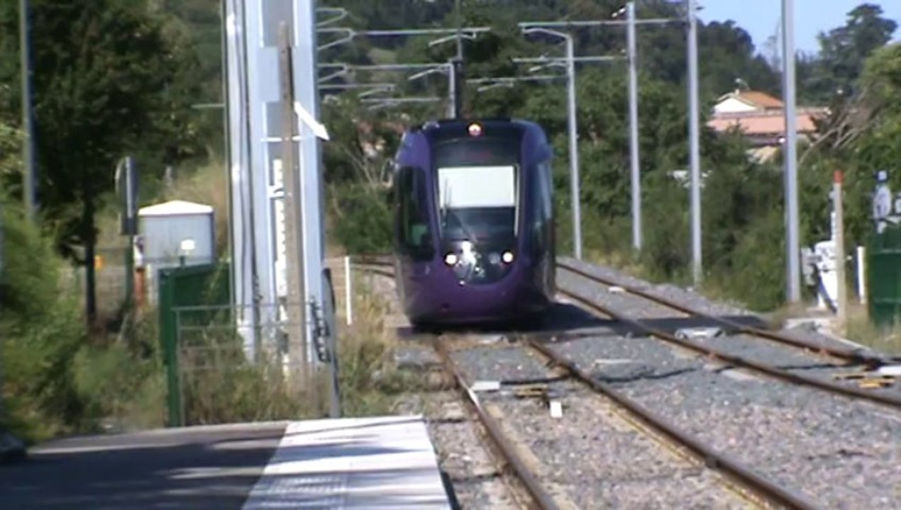 Tram-train ouest lyonnais. Gare de Brignais
