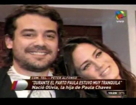Pedro hablando en Intrusos sobre el nacimiento de OLIVIA - 26 de Agosto