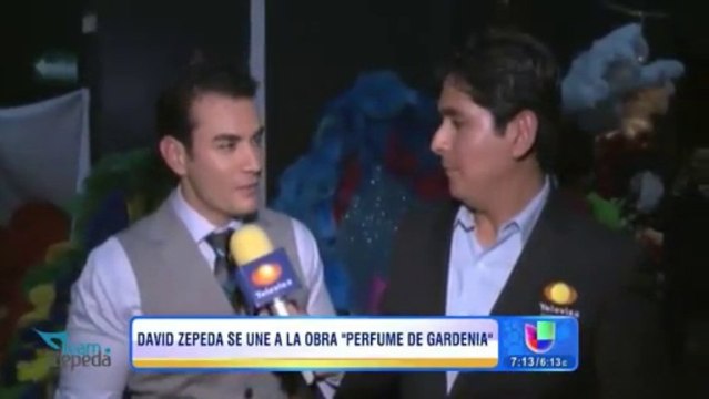 David Zepeda @davidzepeda1 se une a la obra Perfume de Gardenia @PerfumeGardenia || DA