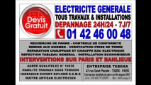 ELECTRICIEN PARIS 6eme - TEL : 0142460048 - DEPANNAGE IMMEDIAT 24H/24 INSTALLATIONS
