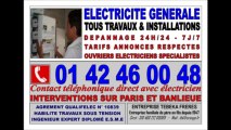 ELECTRICIEN PARIS 8eme - TEL : 0142460048 - DEPANNAGE IMMEDIAT 24H/24 INSTALLATIONS
