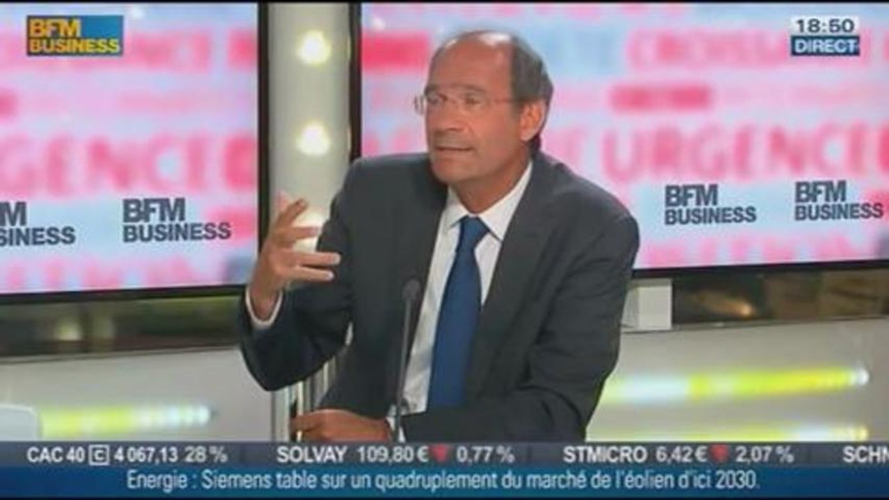 Eric Woerth, député UMP de lOise et ancien ministre, dans le Grand Journal - 26/08 4/4