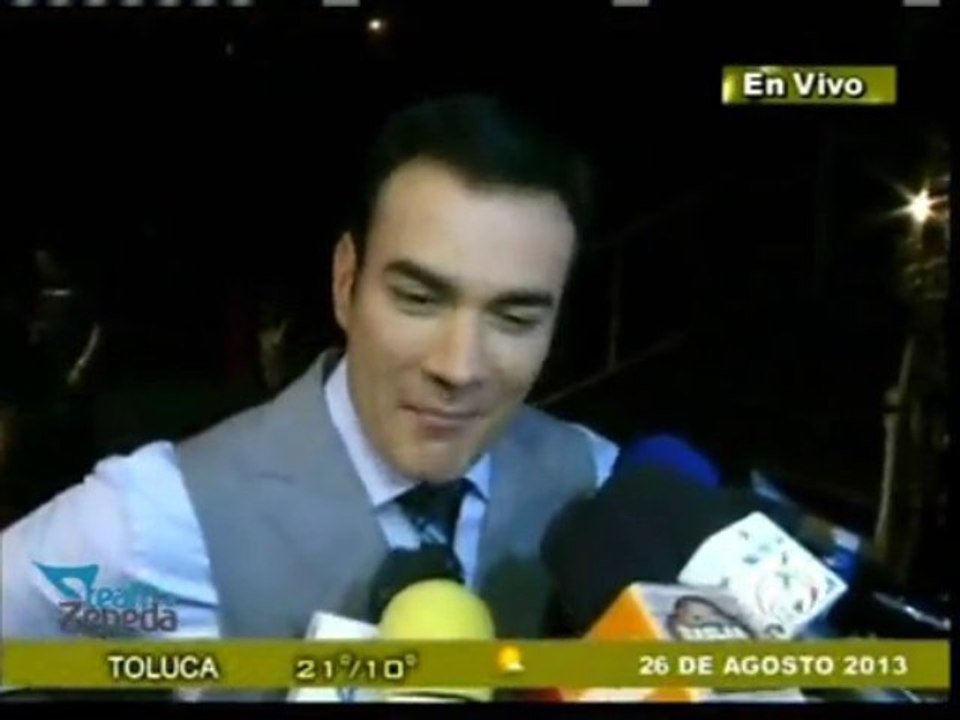 David Zepeda @davidzepeda1 feliz con su participación en PDG y muy agradecido con Televisa